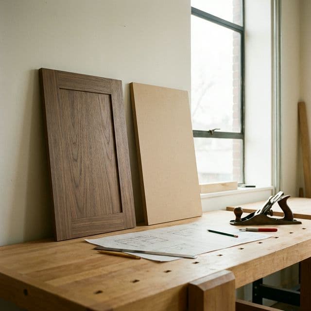 Melamina vs MDF: ¿Cuál Elegir para tus Muebles? Comparativa Completa