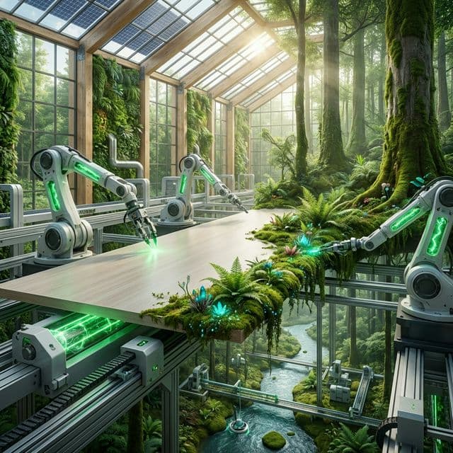 El Futuro de la Industria: Melamina Sostenible y Eco-Friendly