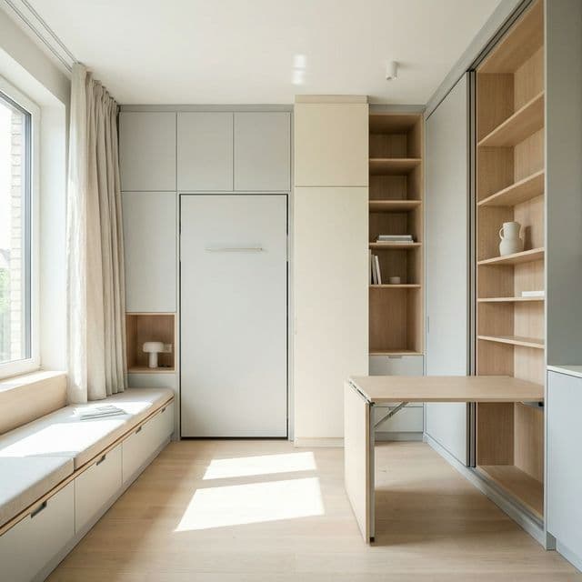 Cómo Maximizar Espacios Pequeños con Muebles de Melamina Inteligentes