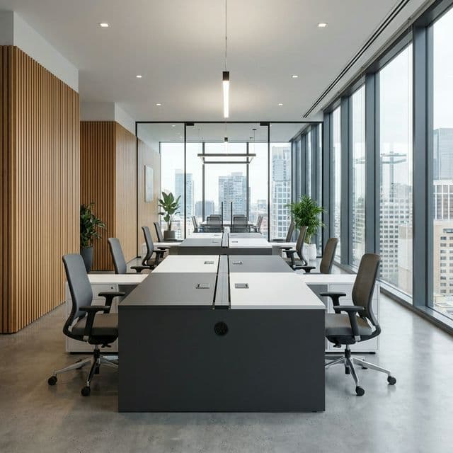 Proyecto: Transformación de Oficina Moderna en Lima con Melamina Pelikano